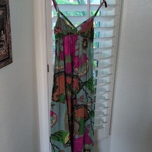 Derek Heart Multicolor Maxi Dress